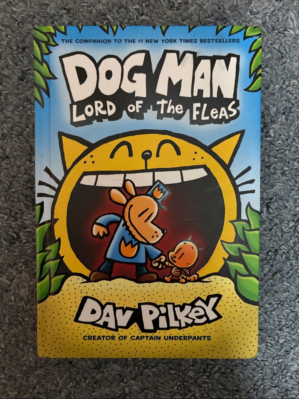 Dog Man: Lord of the Fleas Hardcover Book